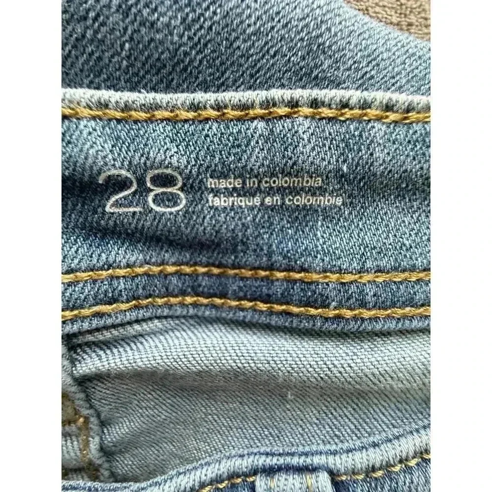 Anthropologie Pilcro Hi-Rise Skinny Jeans Denim Stretch High Rise 28 - Picture 6 of 8